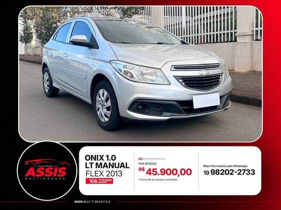 CHEVROLET ONIX 1.0 MPFI LT 8V FLEX 4P MANUAL CHEVROLET ONIX 1.0 MPFI LT 8V FLEX 4P MANUAL